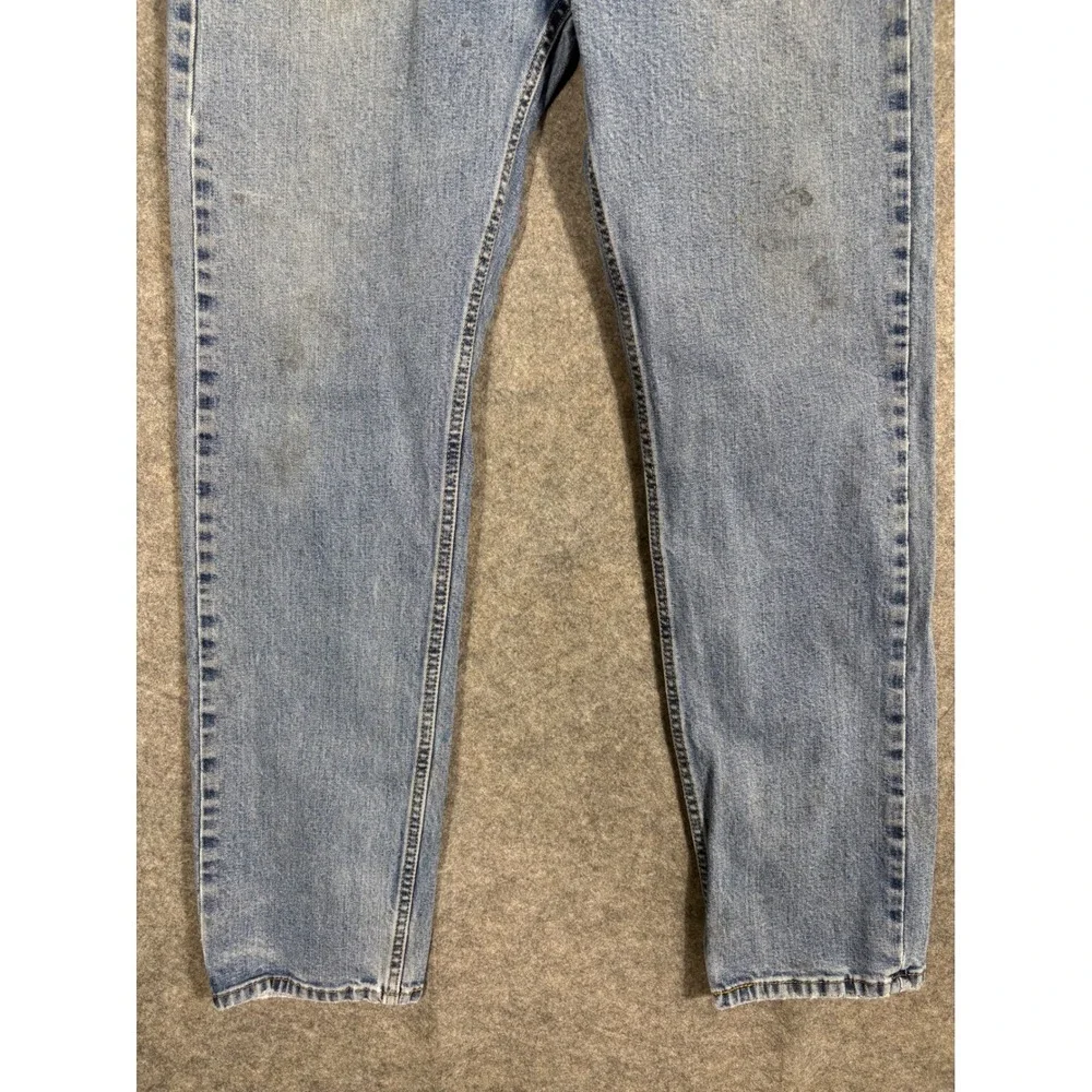 Levi's 505 Mens Jeans‎ Light Wash Straight Fit Casual Denim W33 L30